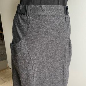 Anthropologie brand Sparrow wool skirt